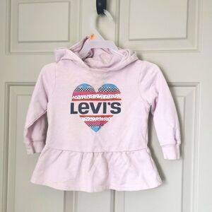 3/$15 Levi's hoodie size 12 m